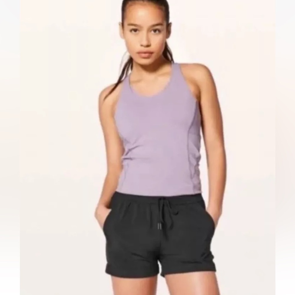 Lululemon Shorts Womens Spring Break Away 3’ Cuffed Pockets Drawstring size 10
